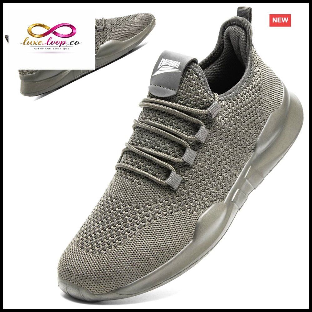 Men's Lightweight Running Sneakers For Athletic Gym Workout Casual Wear